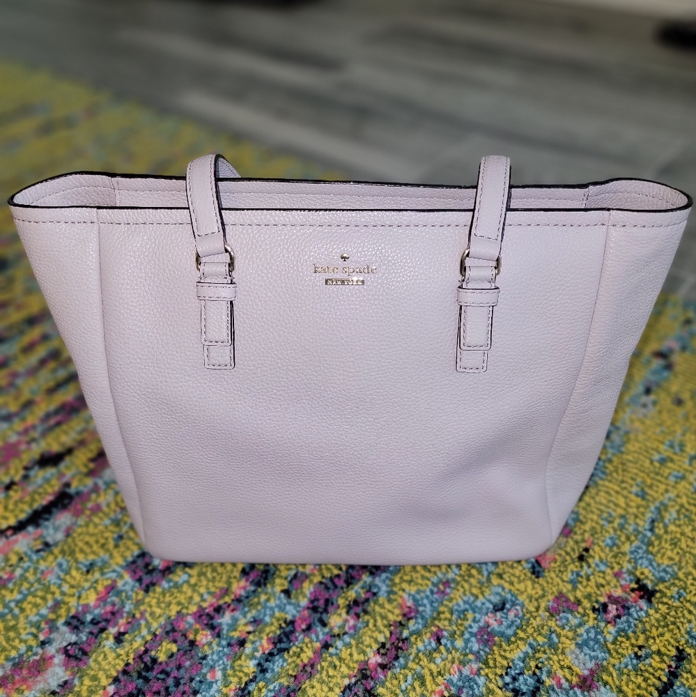 Kate Spade Jackson Street - Denise - Leather Tote Bag in Light Pink